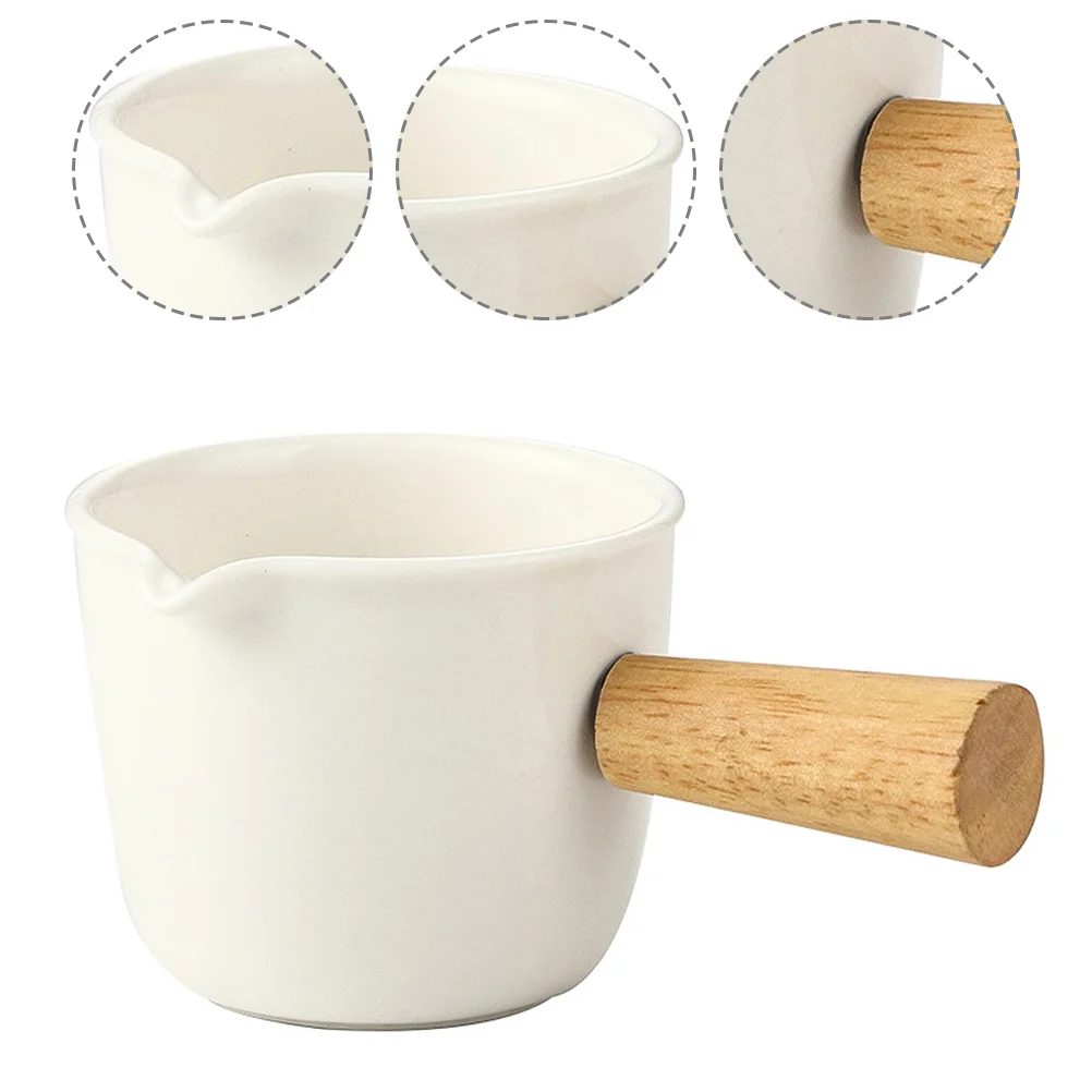 

Milk Cup Multi-use Ceramic Container Espresso Creamer Pitcher Coffee Measure Measuring Cups