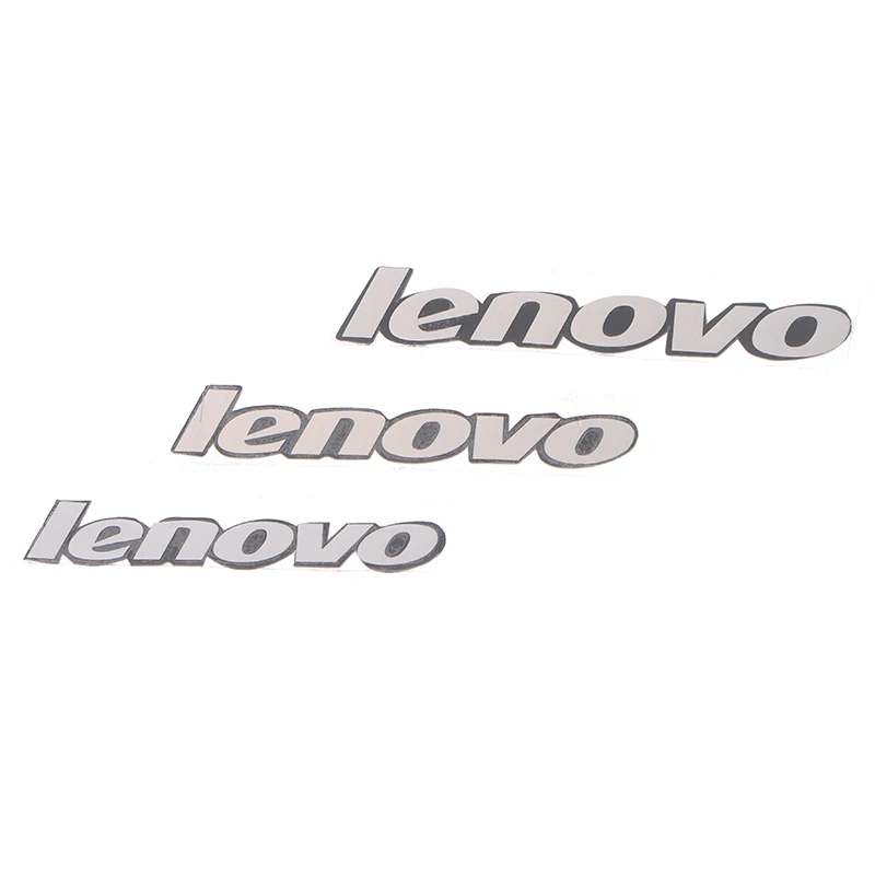 1Pc 3 Maten 46/51/56Mm Zilveren Laptop Metalen Logo Stickers Voor Lenovo Laptop Diy Decor Laptop Metalen Stickers Accessoires