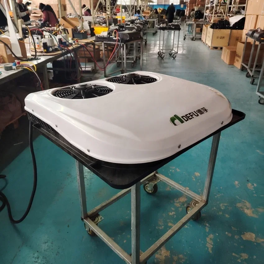 

# Hot Electric Rooftop Cabin Cooler 12V 24V AC System 24 Volt Parking Roof Air Conditioner For Trucks