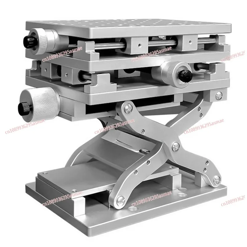 Precision Manual Fine-Tuning Sliding Table - Laboratory Optical 3D Testing Displacement Table
