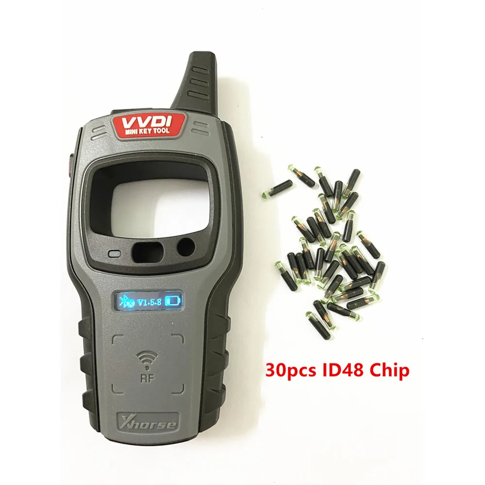 

with free chip VVDI Key Tool VVDI Mini Key Tool Remote Key Programmer Support IOS/Android With Free 96bit 48-Clone Function