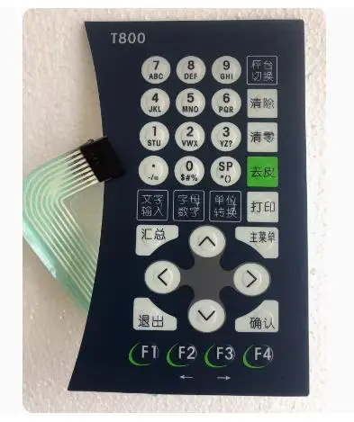 New Replacement Compatible Touch Membrane Keypad For XK3133 (T800)