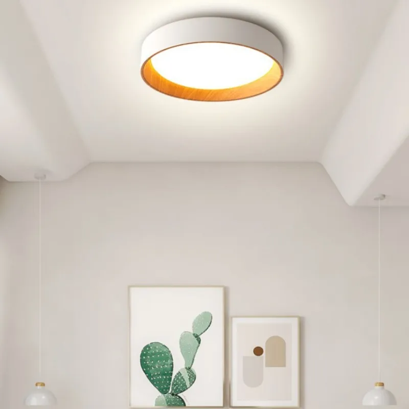 Nordic Minimalism LED Ceiling Chandelier for Living Dining Room Balcony Double Bedroom Lamp Home Decor Indoor Lighting Fixture