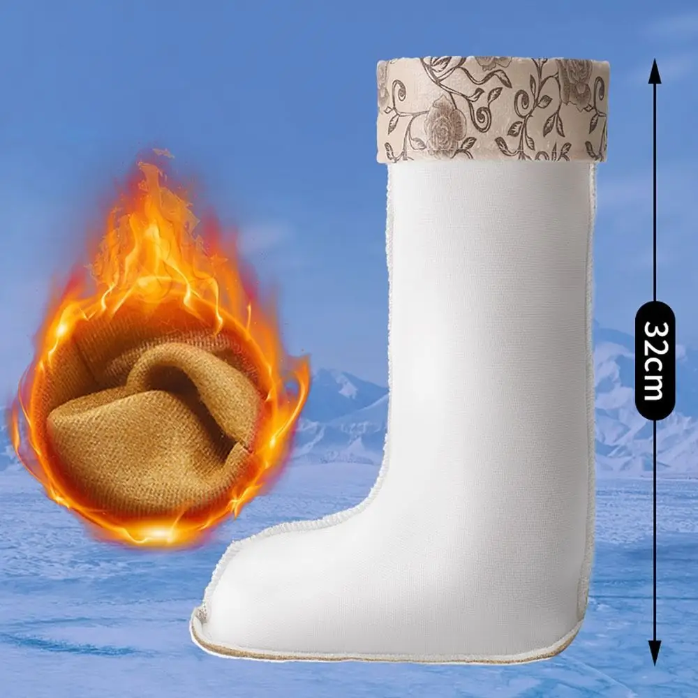 Thickened Insulation Winter Warm Lining Warmer High School Low Tube Rain Boots Liner Shoe Cover Accessories Coldproof