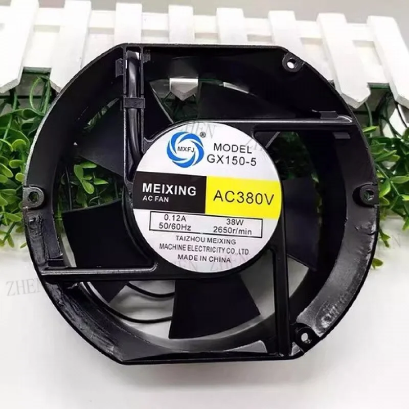 

Y ДЛЯ MEIXING GX150-5 AC380V 0,12A 38W 17CM Осевой охлаждающий вентилятор