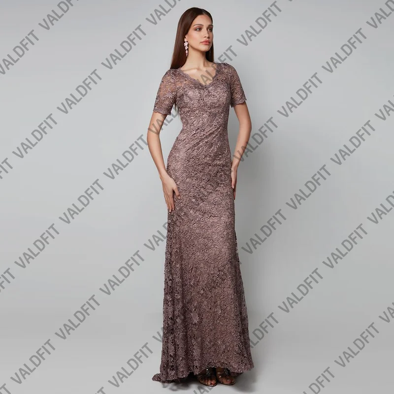 

Customized Long Mermaid Lace Mother of the Bride Dresses for Wedding Party Dress Robe Mariage Invitee