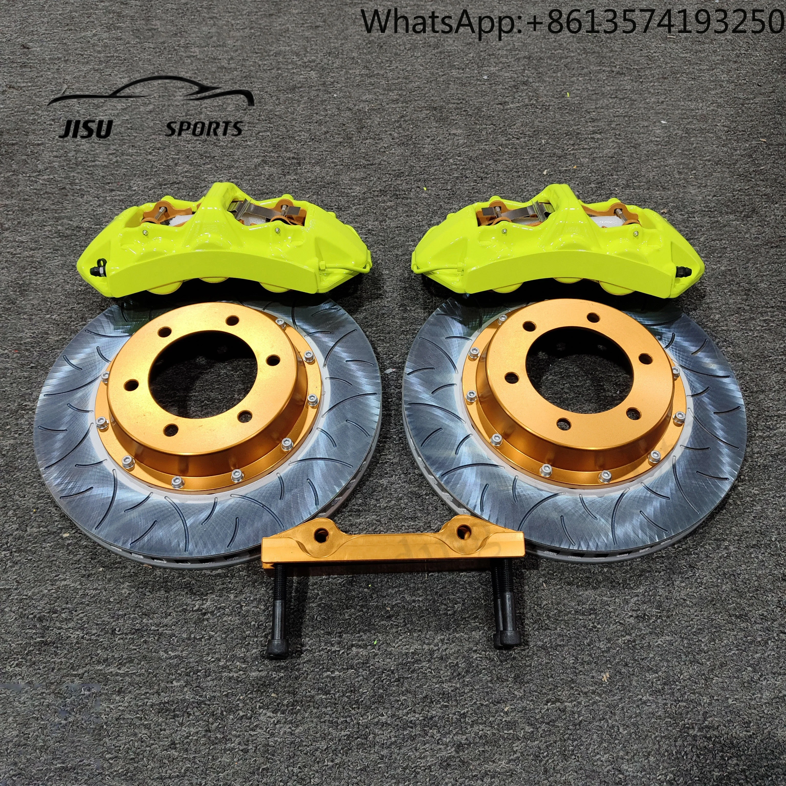 Para Mejora de Automóviles, Caliper GT6 de 6 Pistones con Rotores de Freno de 355/380/405 mm para Infiniti FX Q50 Porsche 718 VW Scirocco CC Highland