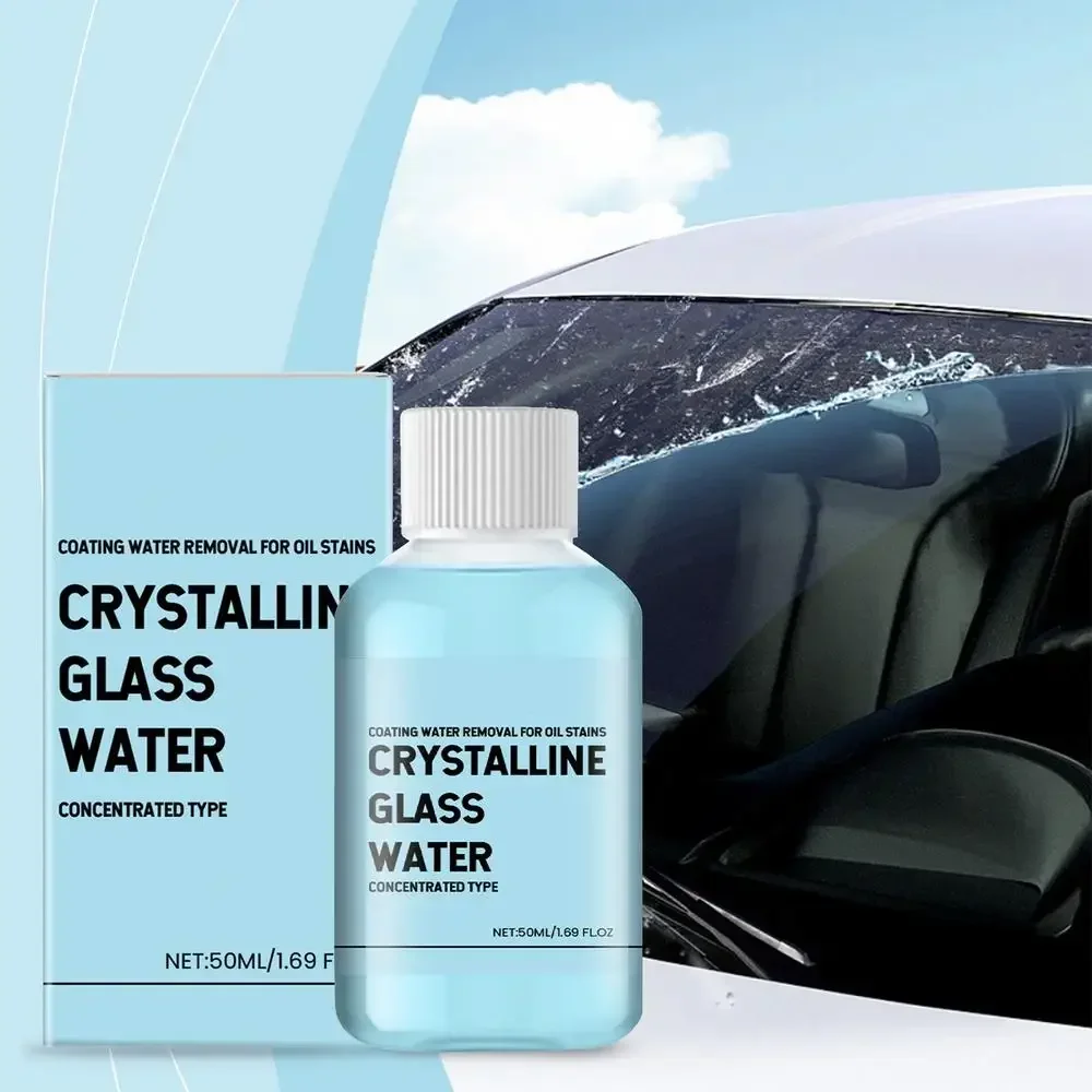 

Glass Coating For Windshield 50ml Concentrated Windshield Fluid Coating Wisher Wiper Fluid Car Glass Water Long-Lasting Window