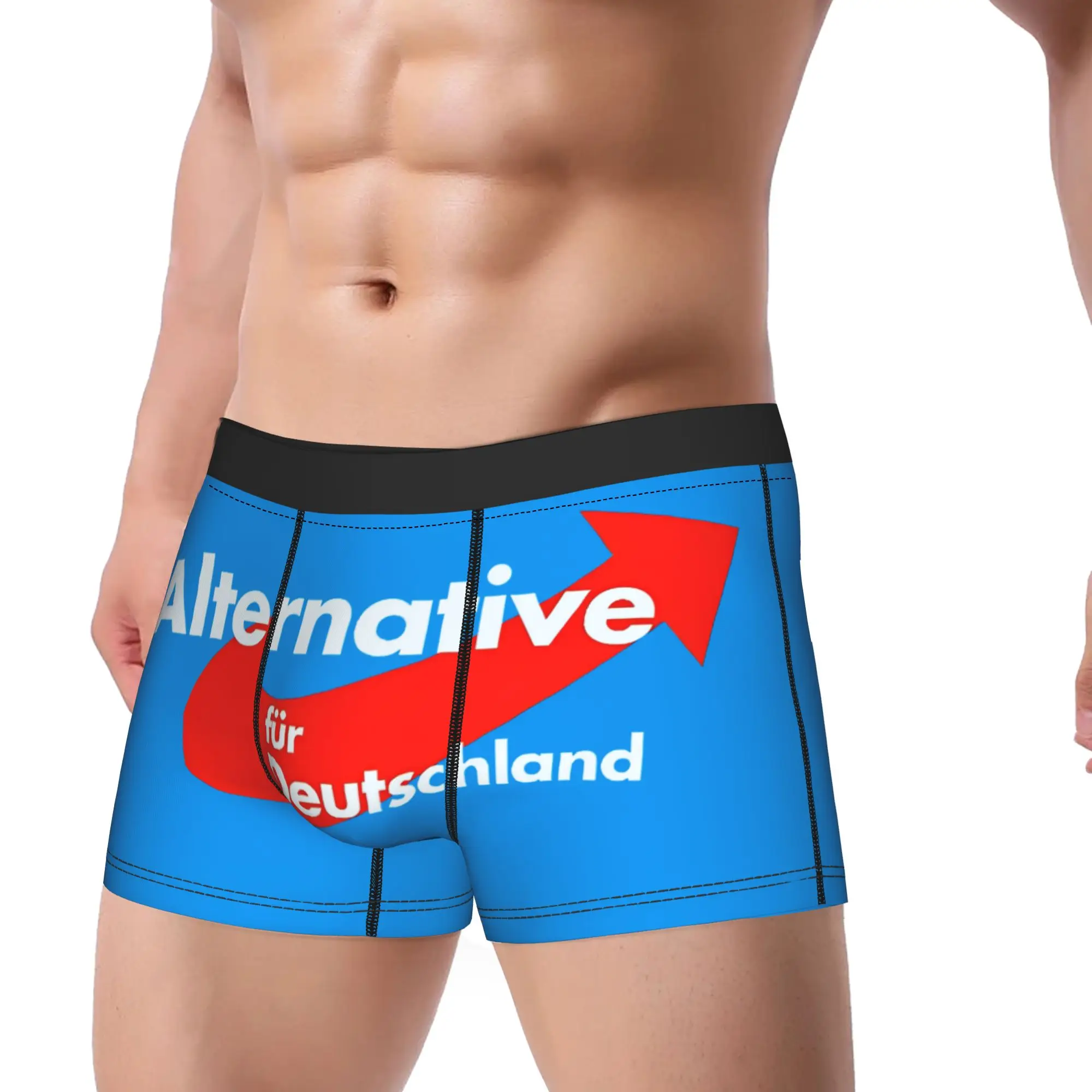 

Мужские трусы-боксеры Afd Germany: дышащее, забавное и удобное нижнее белье больших размеров