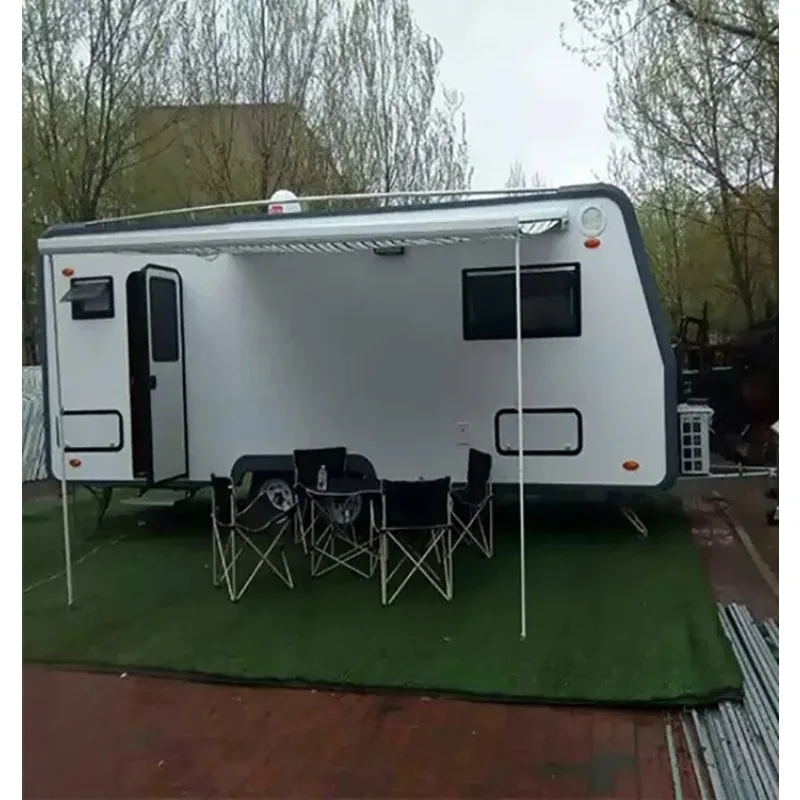 حار بيع أمريكا نمط قافلة الباب مع ملحقات Rv باب متنقل سبائك الألومنيوم Rv الباب #4