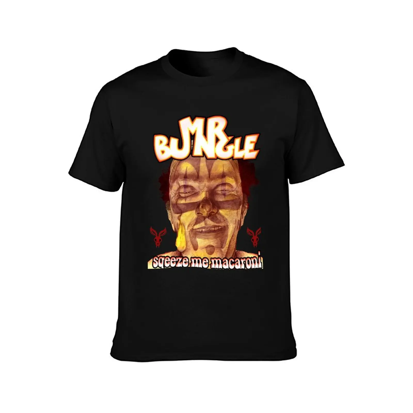 Mr Bunger - Squeeze Me Macaroni T-Shirt Daily Casual Short Sleeve Tee Shirt T-Shirt
