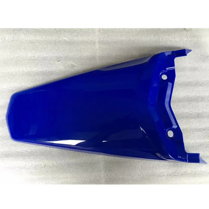 For Yamaha Jianshe JYM125 XTZ125 Dirtbike Motorcycle Rear Mudguard Mud Guard Sand Protecy Fender Blue/White Tail Cowling Parts