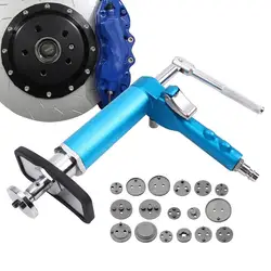Disc Brake Caliper Tool Set Multipurpose Brake Caliper Piston Rewind Tool 11 Pcs/18 Pcs Pneumatic Compression Tool Brake Pump