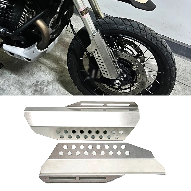 

Motorcycle Front Fork Guard Shock Absorber Cover Fork Guard Protection For Moto Guzzi V85tt V85 TT V85TT 2019-2024