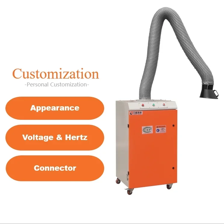 High Efficiency Welding Fume Dust Collector air filter 3kw air purifier industrial air scrubber