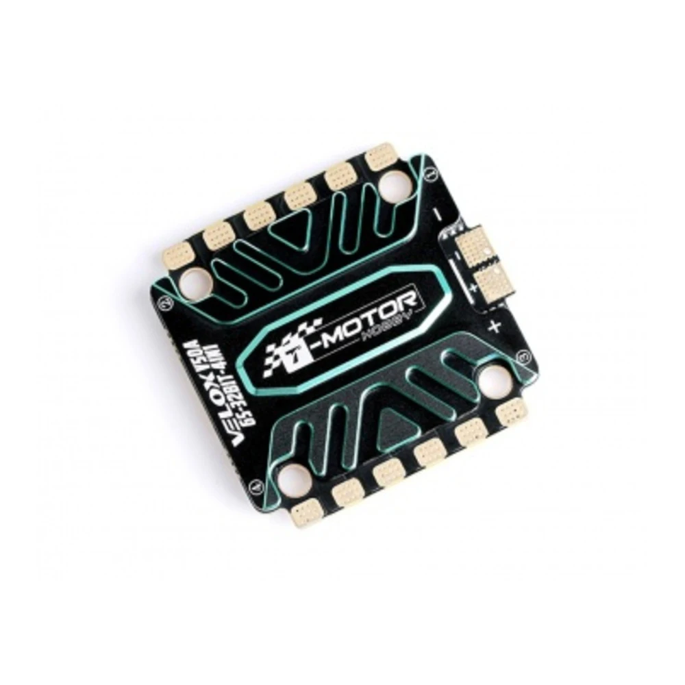 

T-MOTORHOBBY V50A 4in1 FPV ESC BLHeliSuite32 T4 3-6S 50A Continuous 18.5g 45.4x43.8x8mm 30.5x30.5mm,FPV Speed Controller