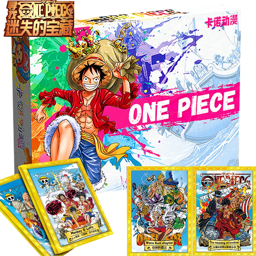 One Piece Collection Cards Anime Protagonist Usopp Luffy Nami Zoro Cool Refreshing Summer Carnival Party Card Children Gift Toy