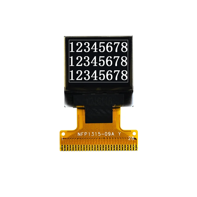 (2Pcs) 0.66 inch OLED Display 64*48 Resolution SSD1315 Driver Compatible With SSD1306 White Light 28Pin Welding