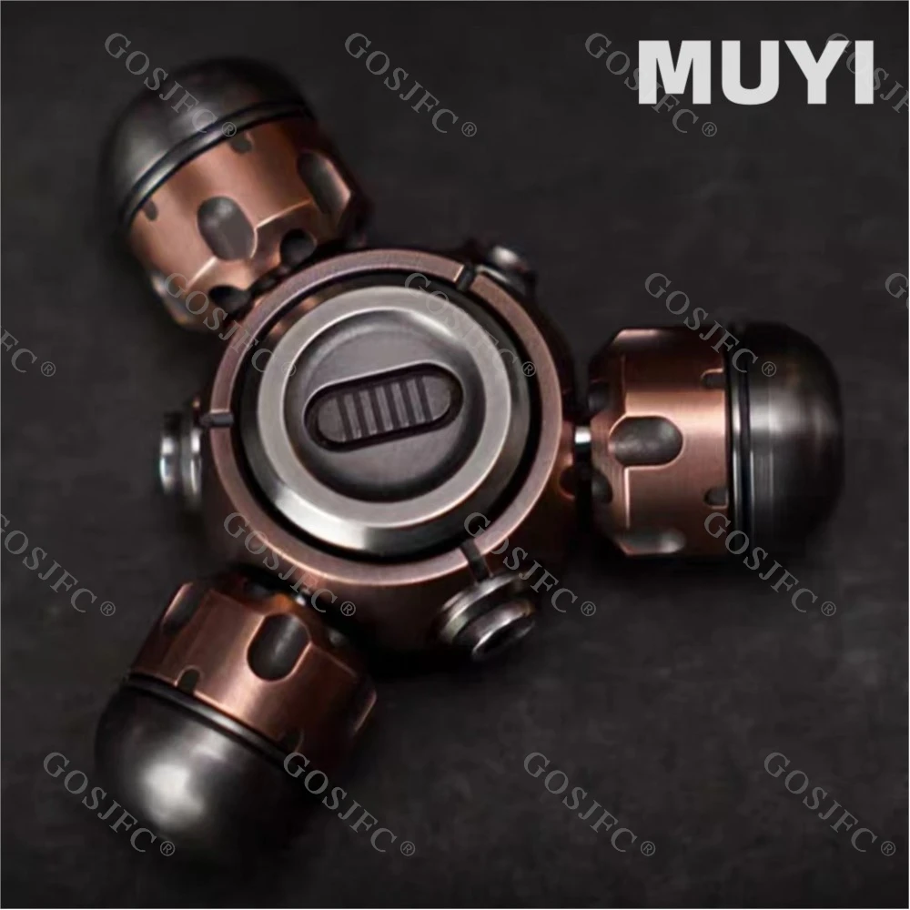 

MUYI EDC Fingertip Gyro EDC Out Of Print Decompression Decompression Adult Tide Play DIY Finger Toys