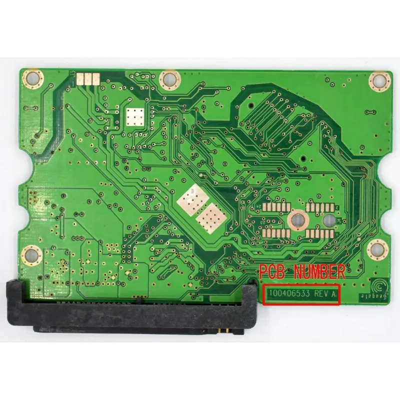 100406533 REV A /  hard disk circuit board 100419004 , 100409233, 100406528, 100406530 /ST3500630AS/ST3250620AS