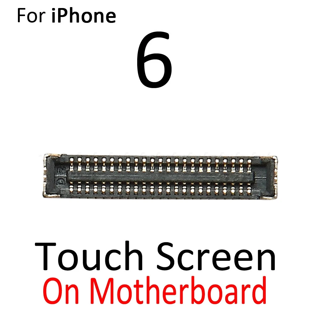 2pcs FPC Connector For iPhone 6 6S Plus Lcd Digitizer 3D Touch Screen Connector Clip On Motherboard Flex Cable - Image 2