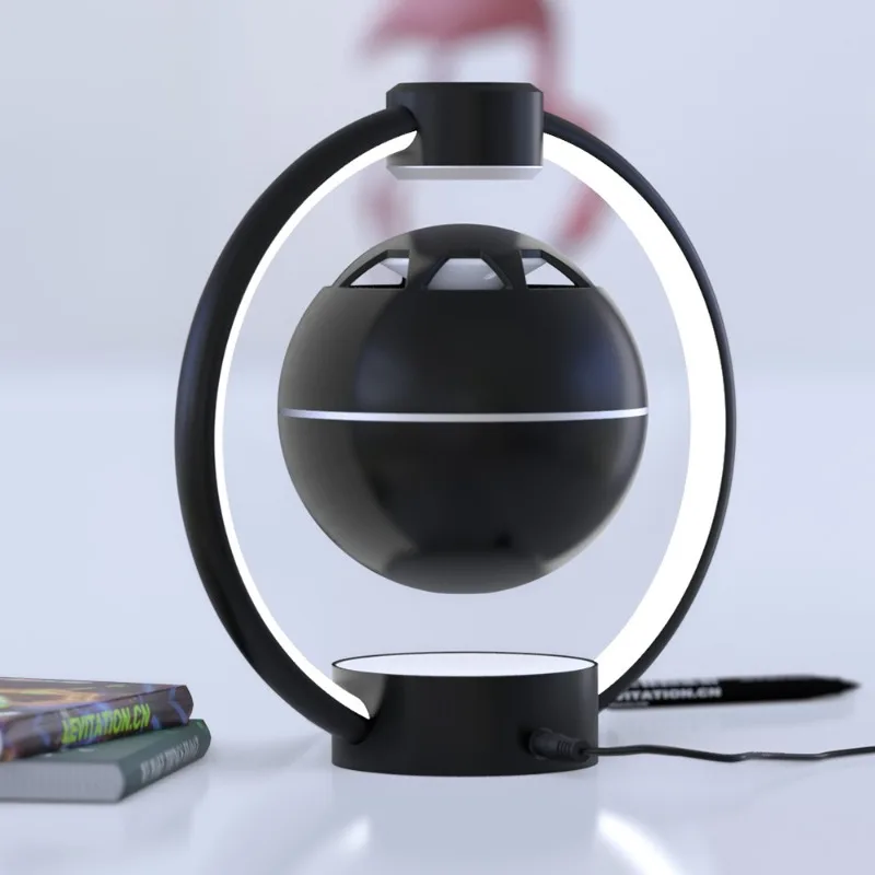 Floating Levitating Bluetooth Speaker Home Office Desktop Gift For Boyfriend Girlfriend Kids Colleagues Festival Birthday Gift
