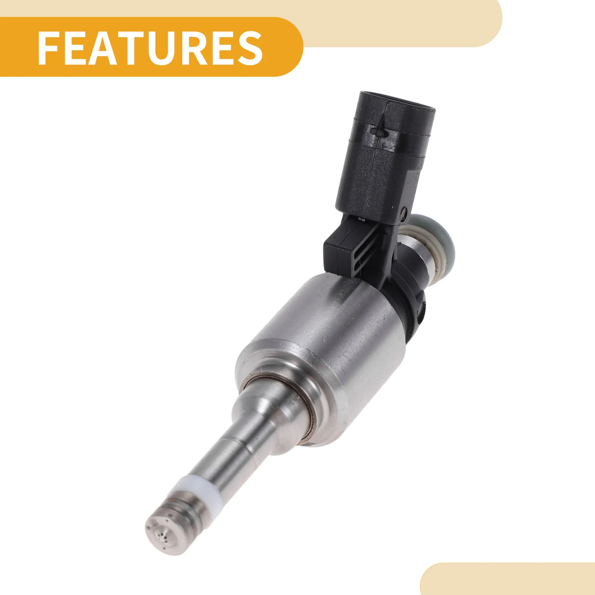 หัวฉีดน้ำมันเชื้อเพลิง UXCELL 1 ชิ้น รุ่น No.06H906036P สำหรับรถยนต์ Volkswagen BEETLE ปี 12-13 หัวฉีดน้ำมันเครื่องยนต์