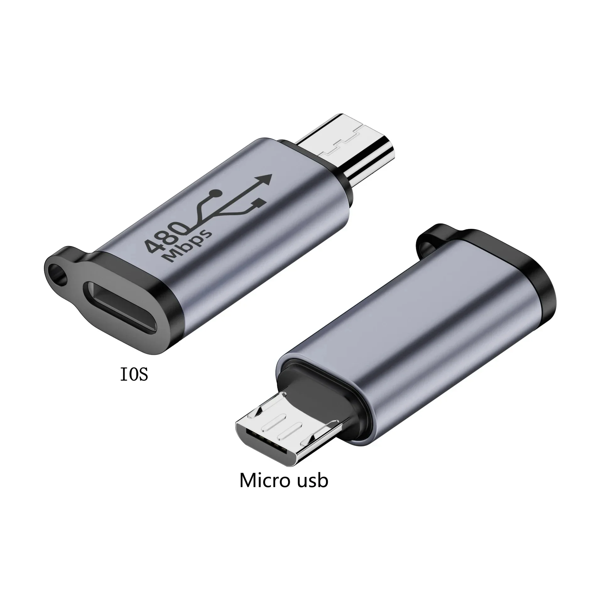Type C Female naar Mini USB/Type C Female naar Micro USB/Micro USB Female naar Type C/Micro USB Female naar Mini USB Connector Adapter