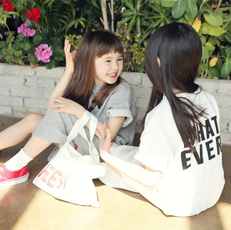 Girls Dress Summer 2025 Korean Children Casual Sports Printed Short Sleeved Dress Children Clothing Hoodie Dress