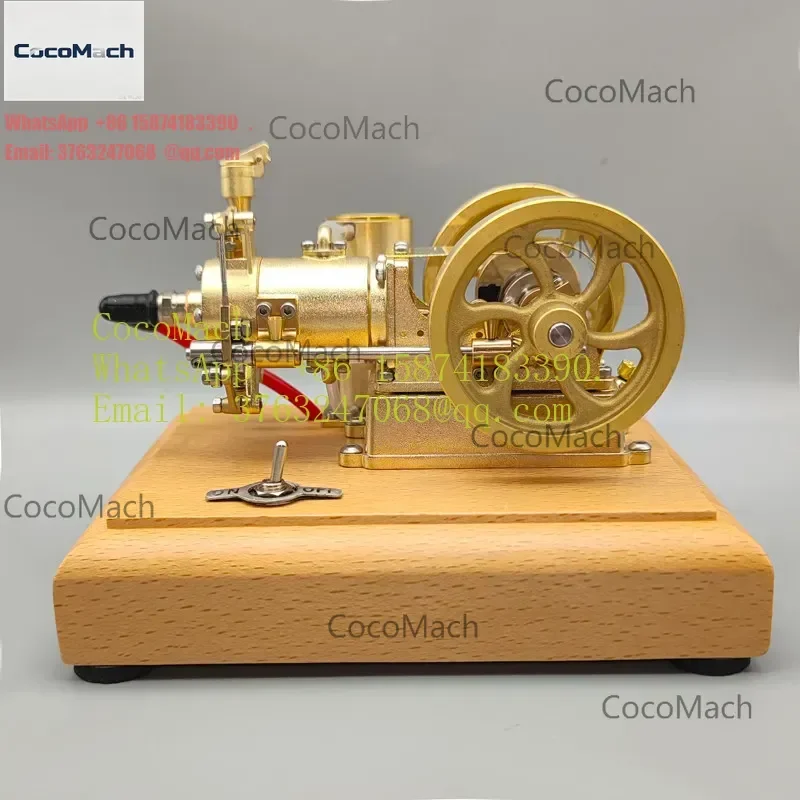 Water Cooled Horizontal Vintage Internal Combustion Engine Model M25 for Laboratory Teaching Physics Experiment Collection