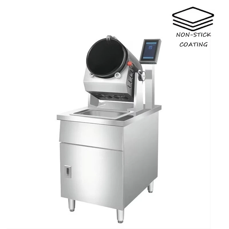 Factory Hot Sales Machine  Commercial Auto  Machine Standing Cooking Robot