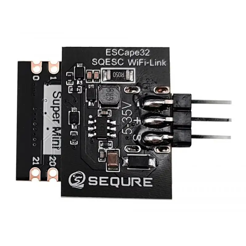 

Sequre Wi-Fi-link подходит для конфигурации параметров Sqesc Escape32 Esc и инструмента для обновления прошивки