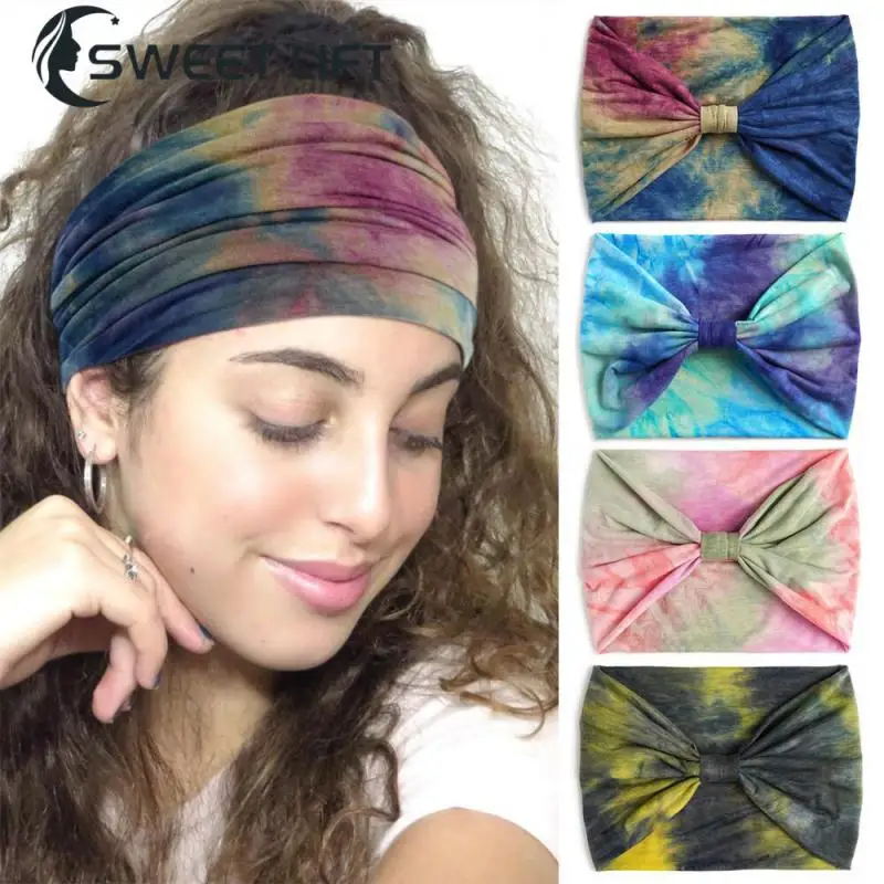 Stretch Sweat-absorbent Headband Can Prevent Hair From Clumping Womens Cotton Headscarf 100 Brand New And High-quality