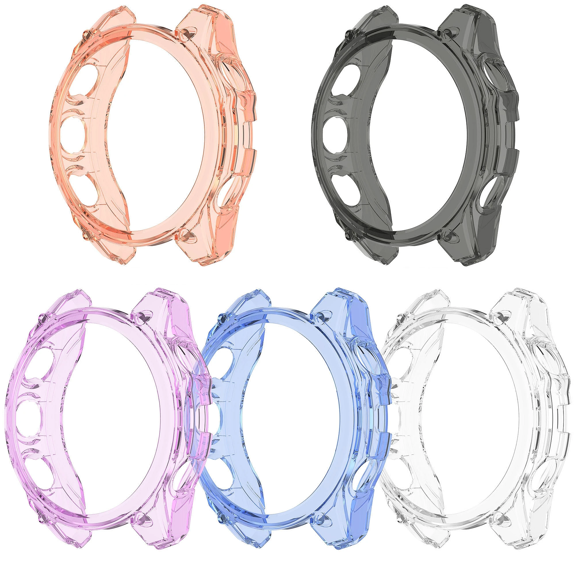 Silicone Case for Garmin Fenix 8 51mm 43mm 47mm Protective Cover Shell Watch Strap Fenix8 TPU Protector Box Accessories