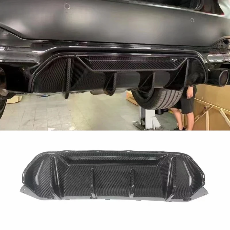 

F90 M5 G30 P Style Carbon Fiber Frp Rear Bumper Diffuser Sp for F90 M5 G30 M5 Bumper Car Body Kit