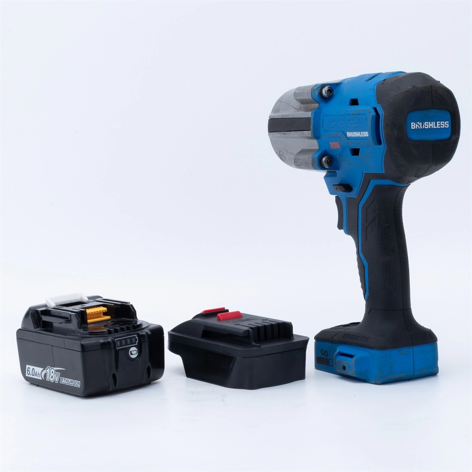 Lithium Ion Adapter/Converter for Makita 18V Li-ion Battery TO Mastercraft 20v PWR POD Cordless Tools Accessory(Only Adapter)