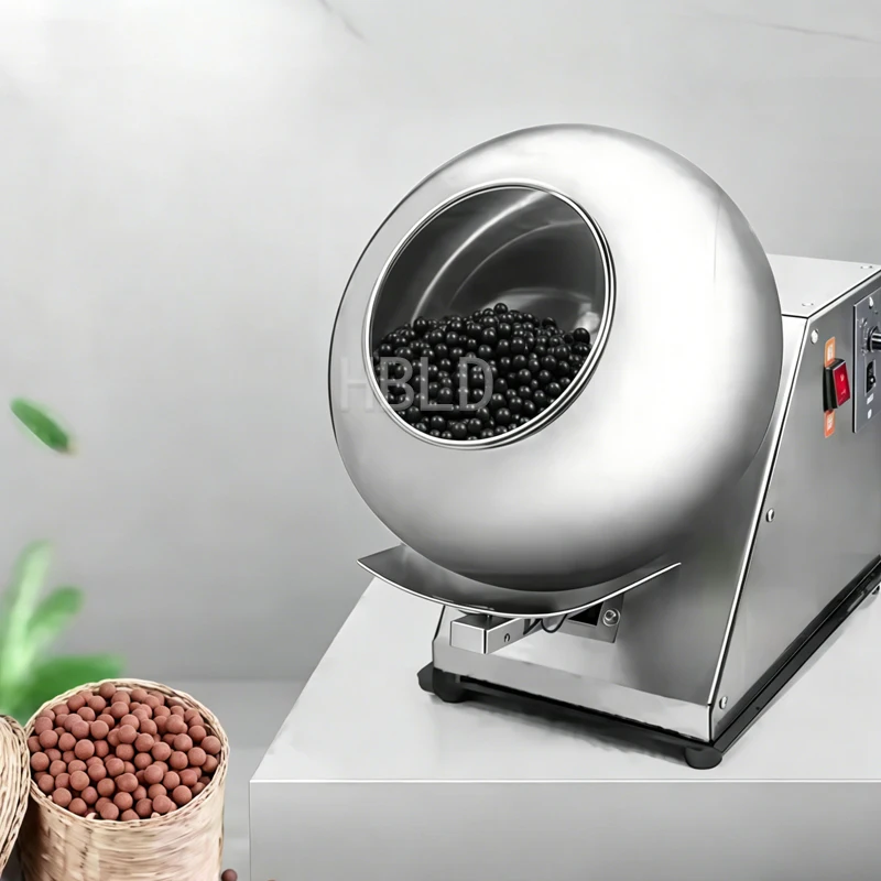 Stainless Steel Chocolate Coating Machine for Caramel Nuts Commercial Kitchen Equipment Sugar Coating Pot