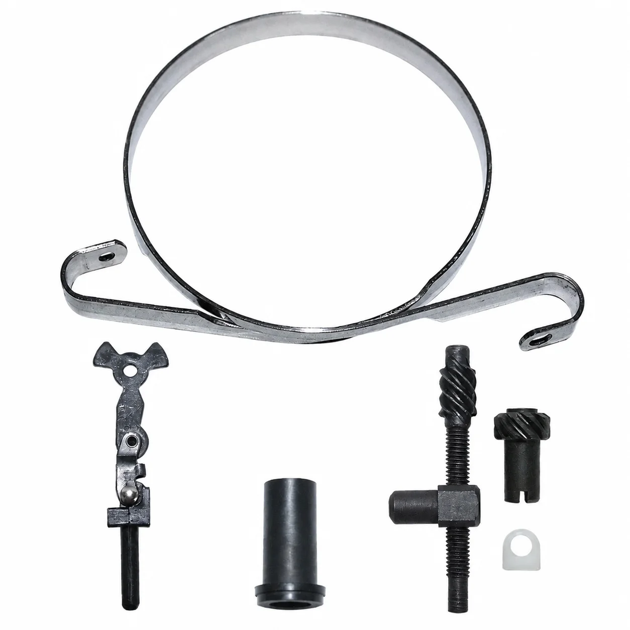 For Husqvarna 445 450 Chainsaw Chain Brake Band Adjuster Tensioner Knee Joint Bushing Kit 575260403 537043001 503890802