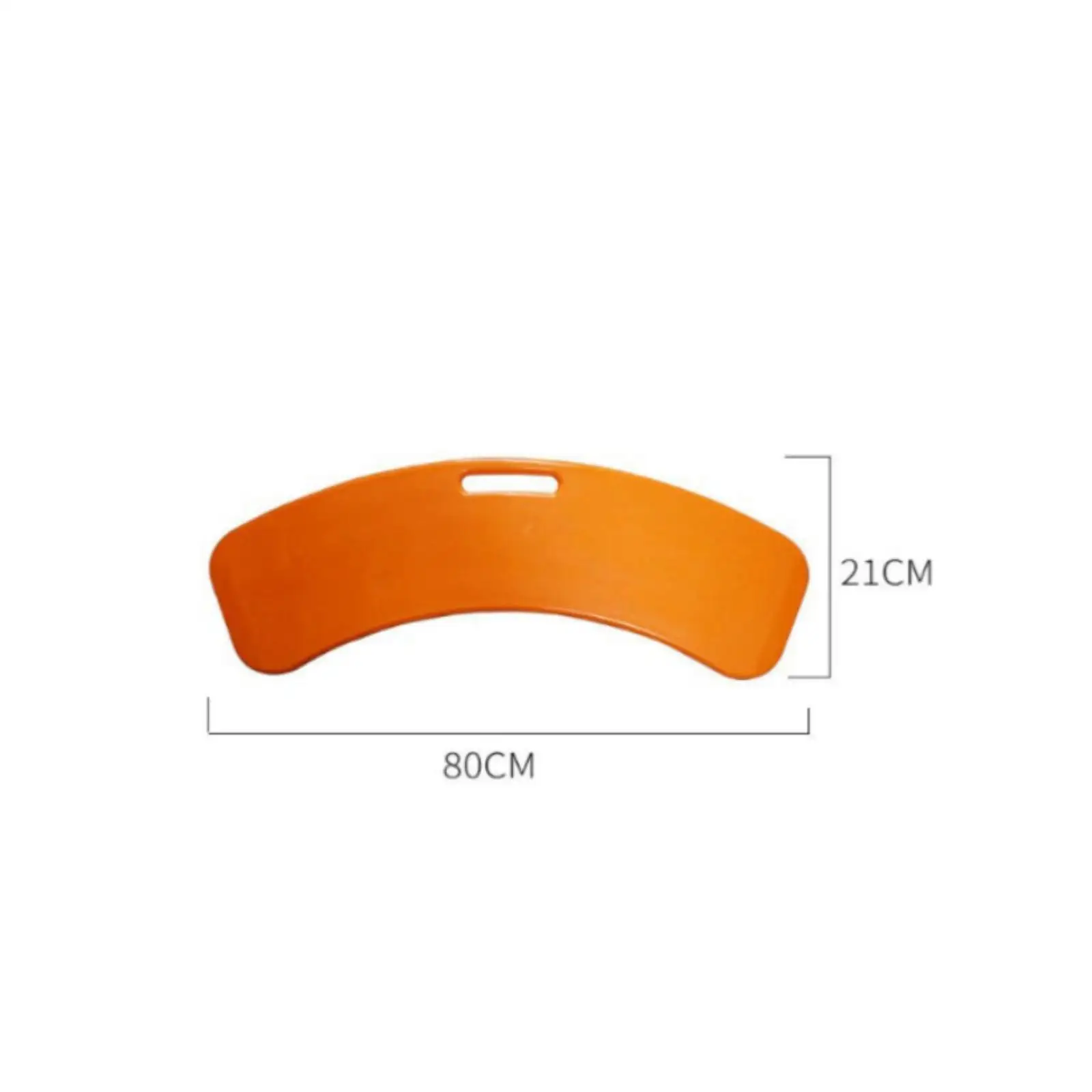 Patient Transfer Board Notched Ends Sturdy Plastic Steel Mobility Aid Sliding Repositioning for Caregiver Use