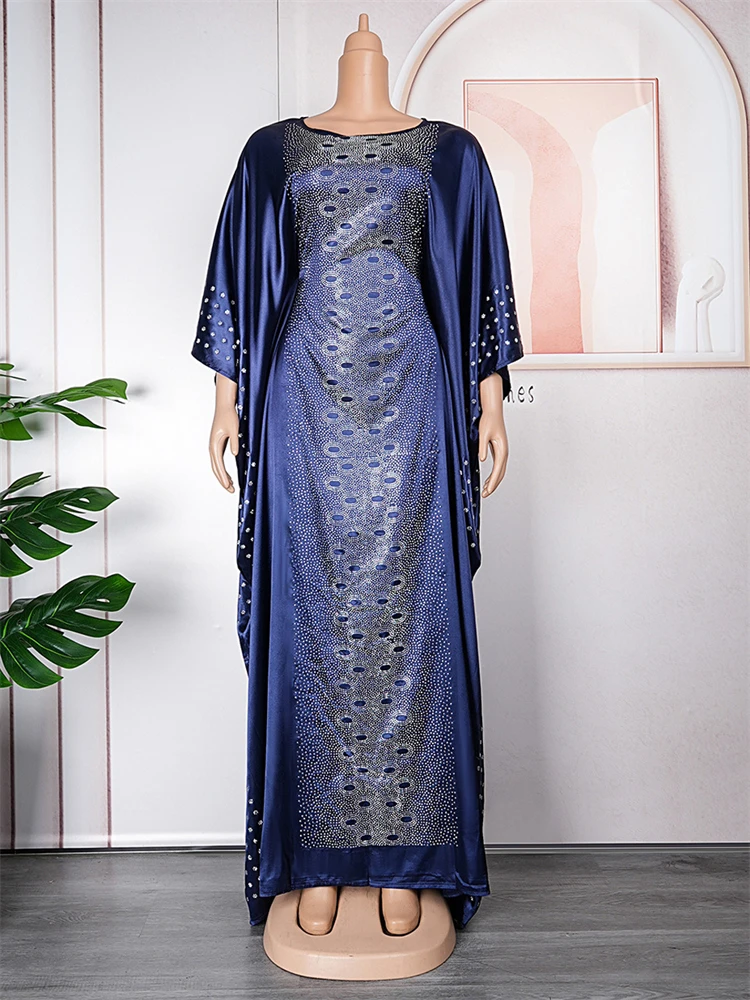 Elegante Feestjurken Voor Vrouwen 2024 Afrika Kleding Dubai Moslim Abaya Plus Size Boubou Africain Femme Trouwavondjurk