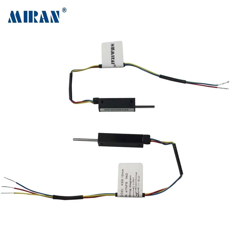 Miran Spring Return Linear Position Potentiometer KS8X With 5K Resistance 10mm 15mm Stroke