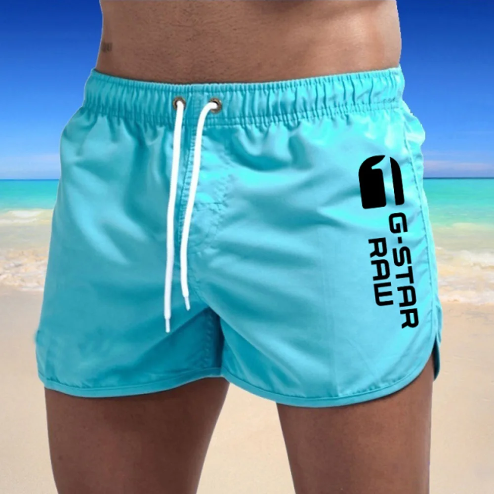 Men\'s Shorts Swimwear Man Swimsuit Swimming Trunks Sexy Beach Shorts Surf Board Male Summer Breathable Clothing Pants (9colors)