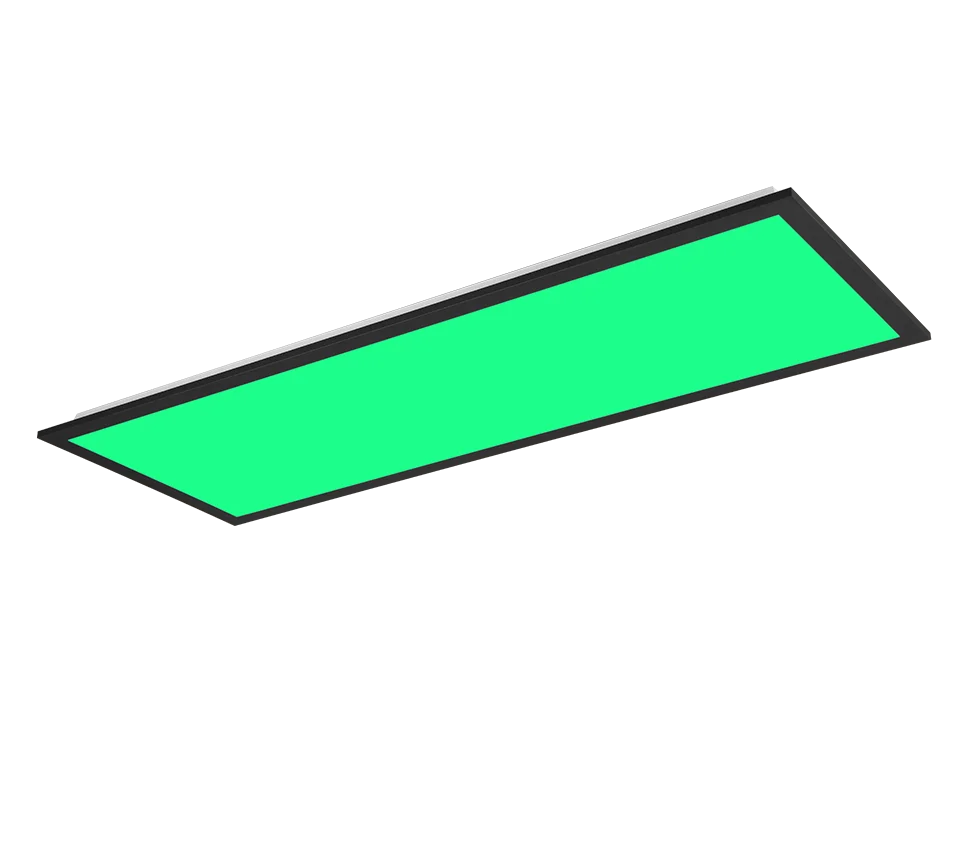 Afbeelding 5: LED plafondlamp, metaal, matzwart, 80x29,5x5 cm, Beta