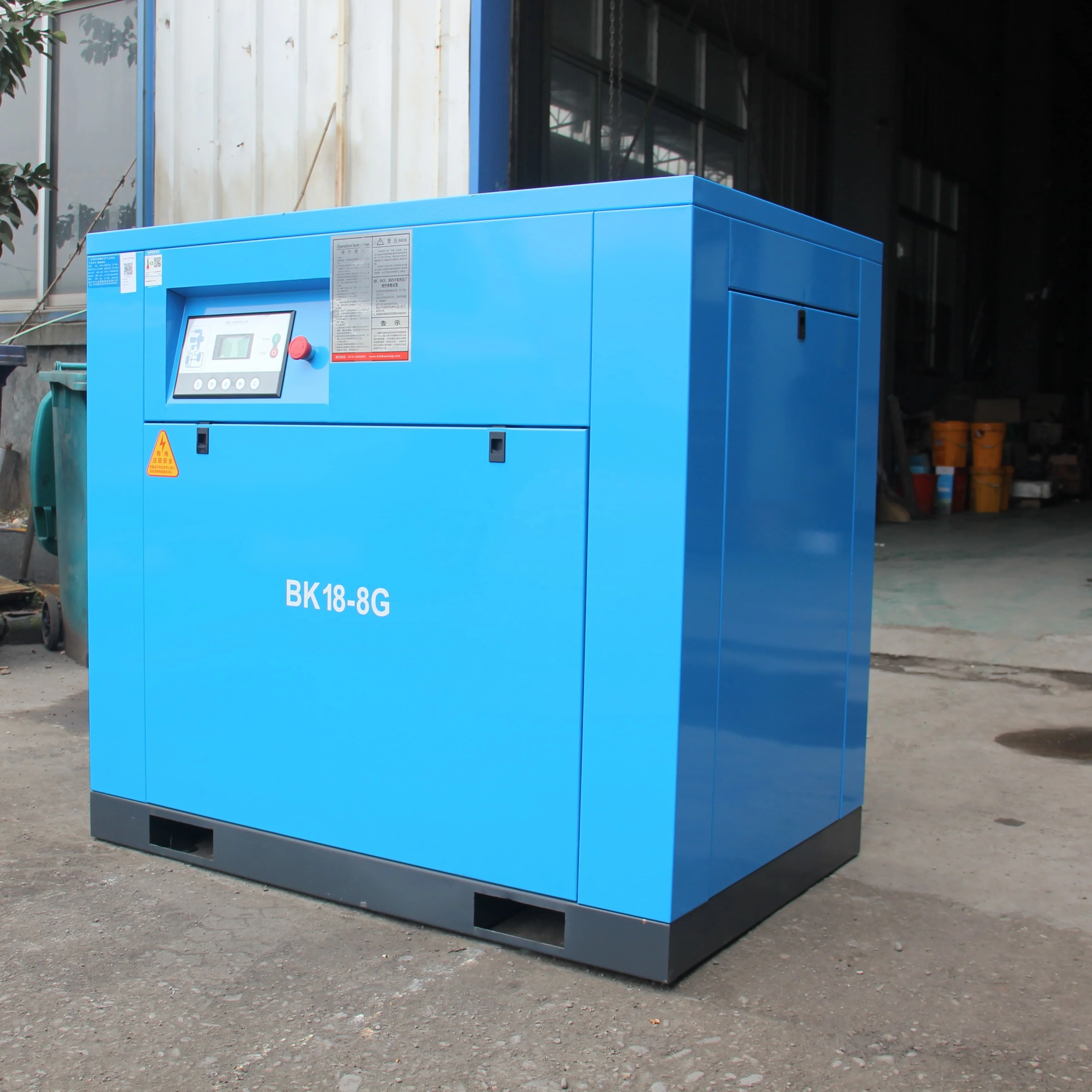 BK 8bar 25 industrial screw air compressor 18.5kw Kaishan BK18-8G