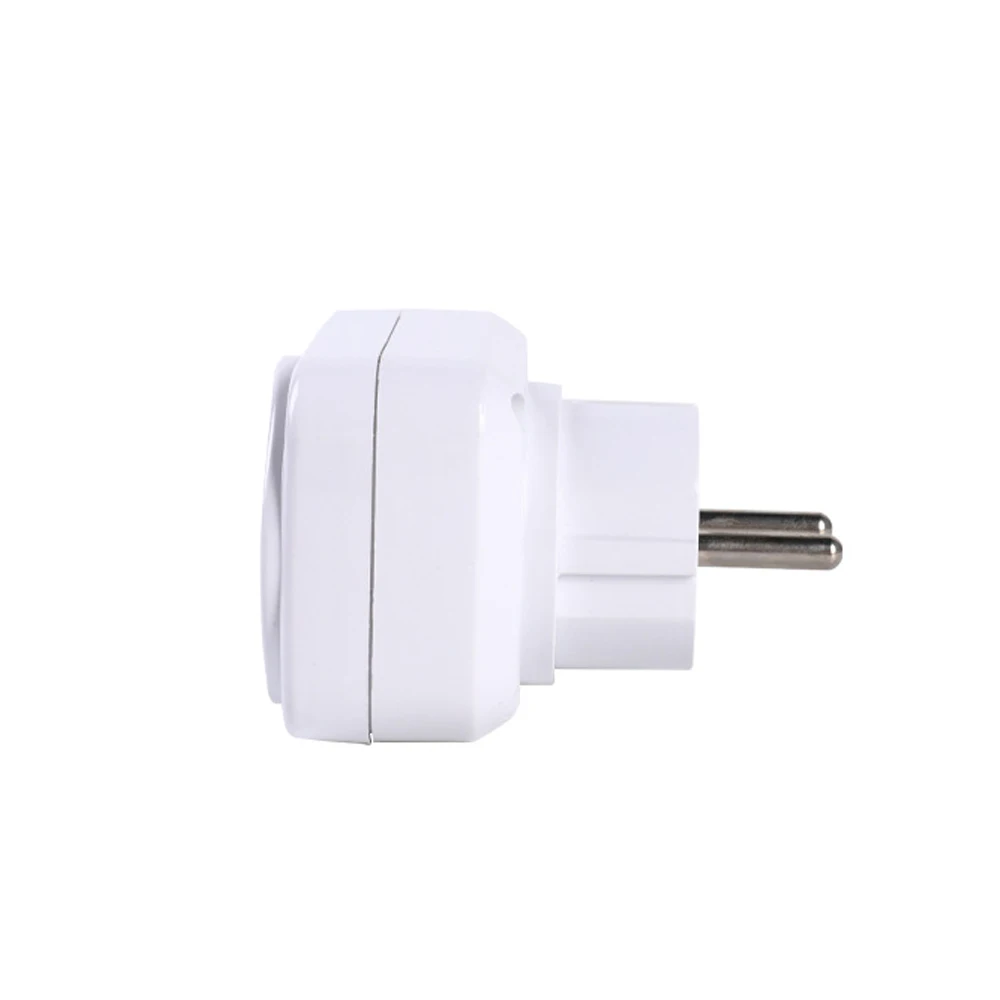 Electronic Voltage and Surge Protector for Refrigerator Single Outlet 16A Over and Under Voltage Protector with Indicator Light