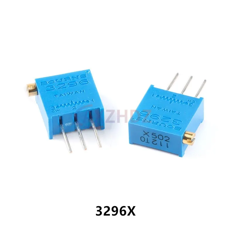 10PCS 3296 10Ω - 2M Multiturn Potentiometer Adjustable Resistor 102 103 502 104 500R 1K 2K 5K 10K 20K 50K 100K 200K 500K 1M Ohm
