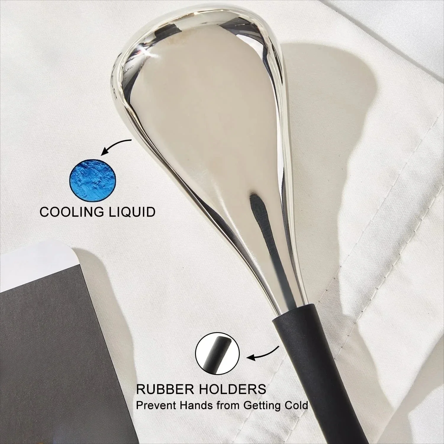 تبريد الجمال الوجه العصي الجليد موجة الكرة تدليك صالون أدوات العناية بالبشرة لوازم التجميل التبريد سبا الكرات الباردة الأسطوانة