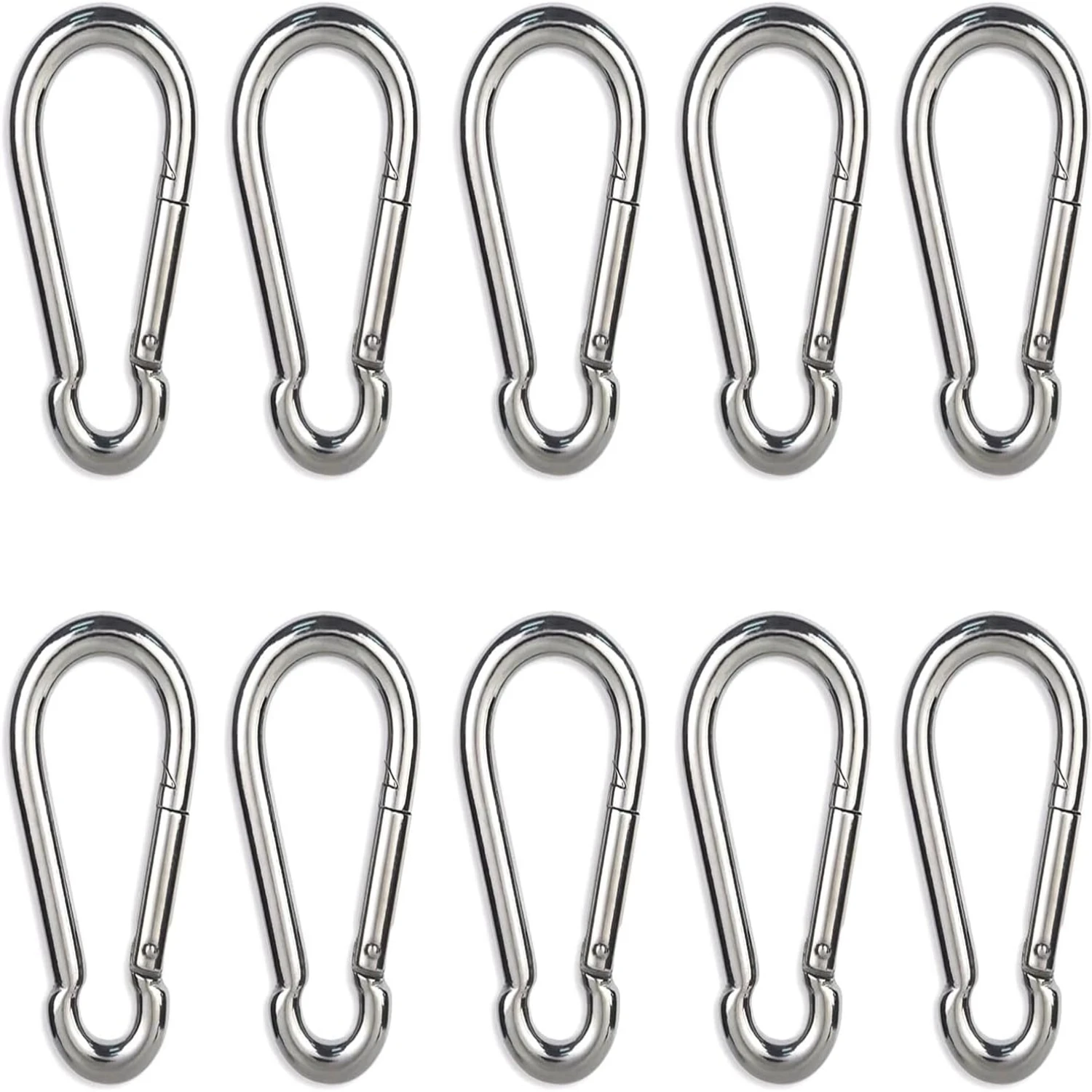 urable Construction - Multipurpose and Versatile Utility Carabiners for Hiking, Backpacking, Fishing, and More - Convenient and