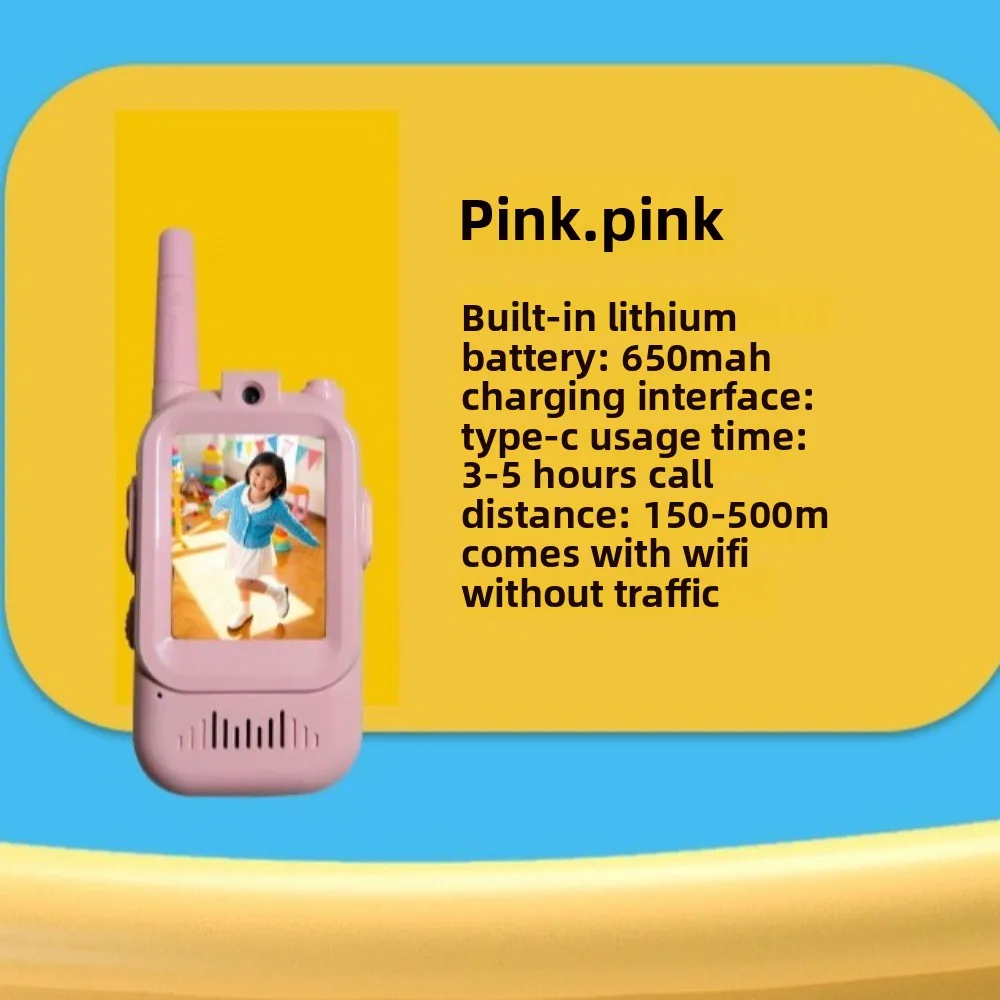 جديد 2 بوصة شاشة فيديو لاسلكي أجهزة اتصال لاسلكية مغير الصوت فيديو أجهزة اتصال لاسلكية عالية الوضوح شاشة يده الاتصال الداخلي ل #4