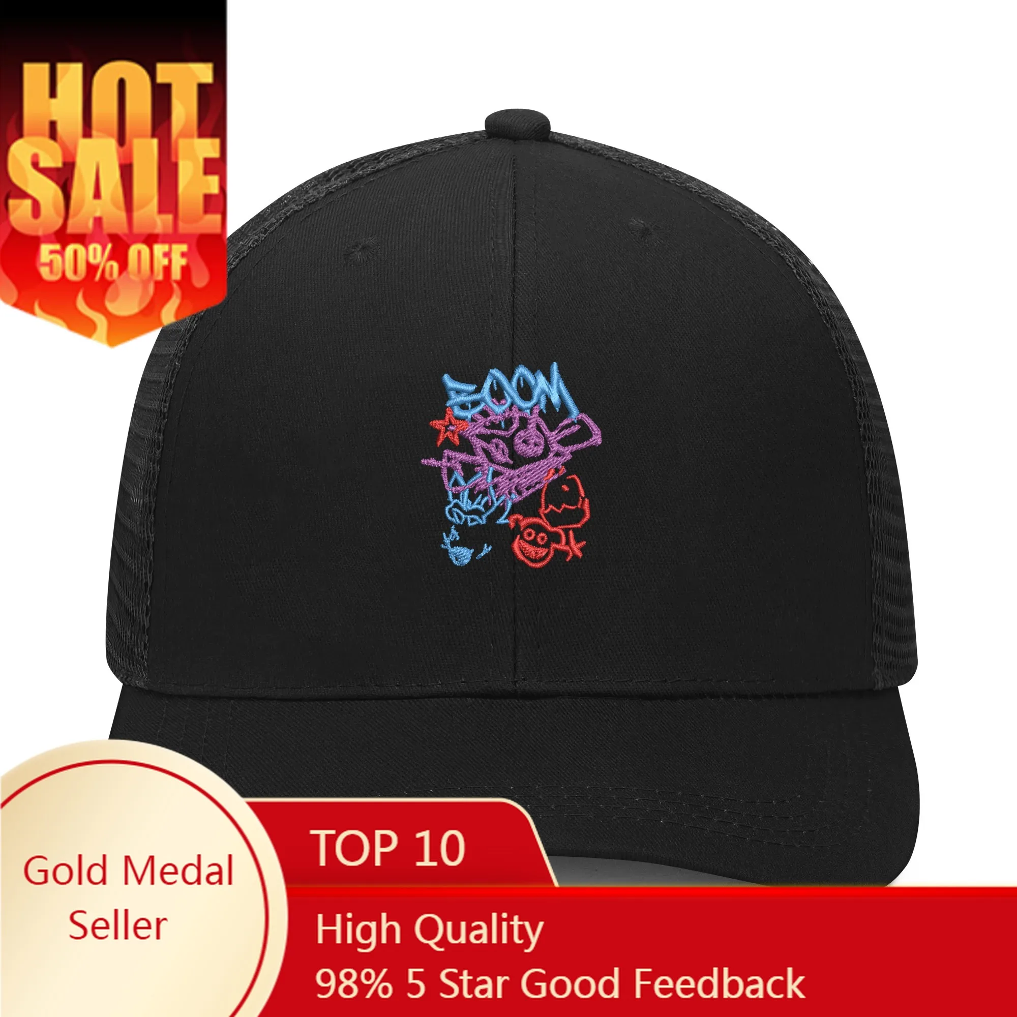 

Arcane Role Jinx Game Embroidery Hat Mens Womens Sports Baseball Hat Hip Hop Breathable Summer Headwear Custom Made Caps Logo